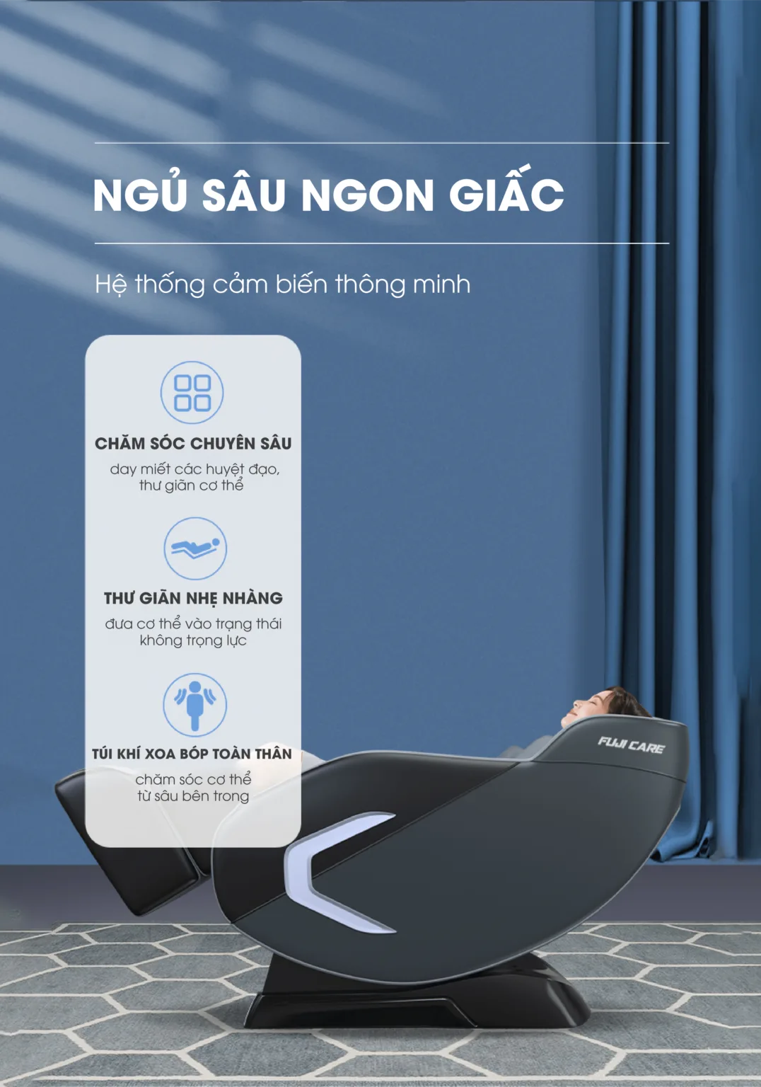 massage ru ngủ
