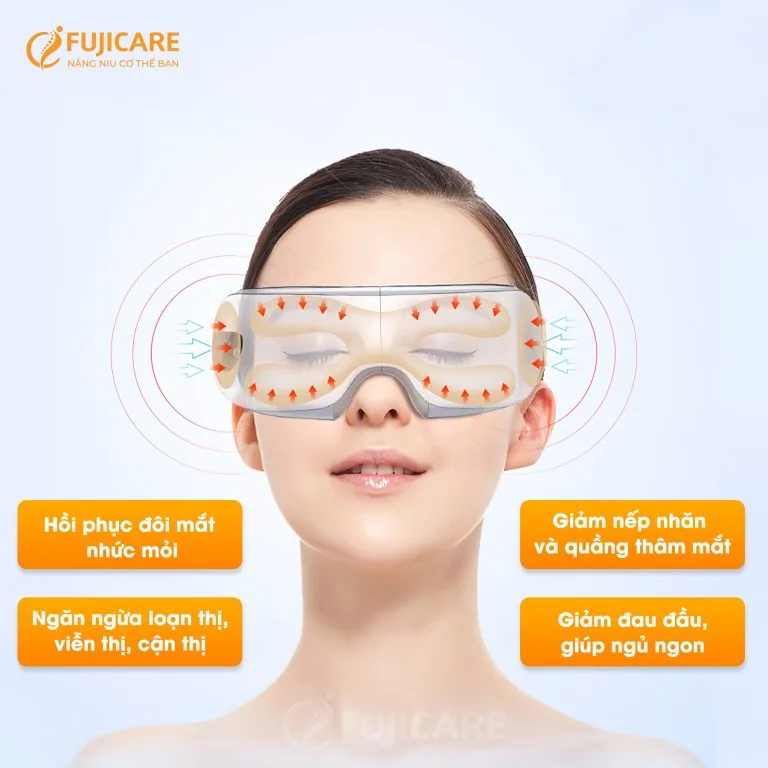 Công dụng máy massage mắt